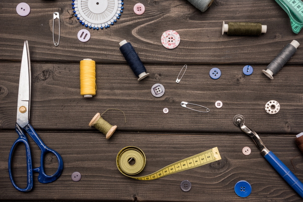 set of sewing supplies - Foto, Imagem