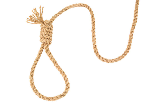 corde nouée sur noeud
 - Photo, image