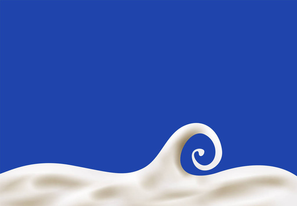 Milk Splash background - Vector, Image