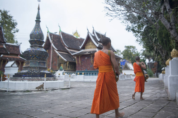 Wat xieng thong για την πόλη της Luang Prabang - Φωτογραφία, εικόνα