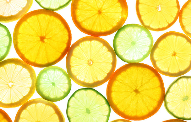 different citrus fruits - Photo, image