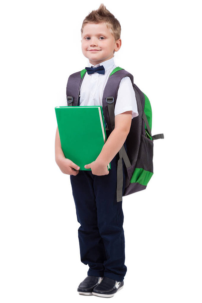 School boy with books - Valokuva, kuva