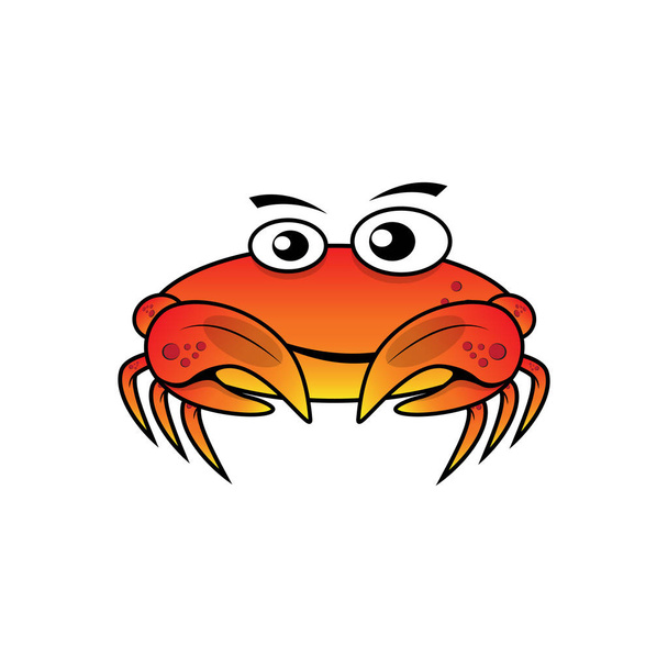 Character crab vector illustration - Vector, Image