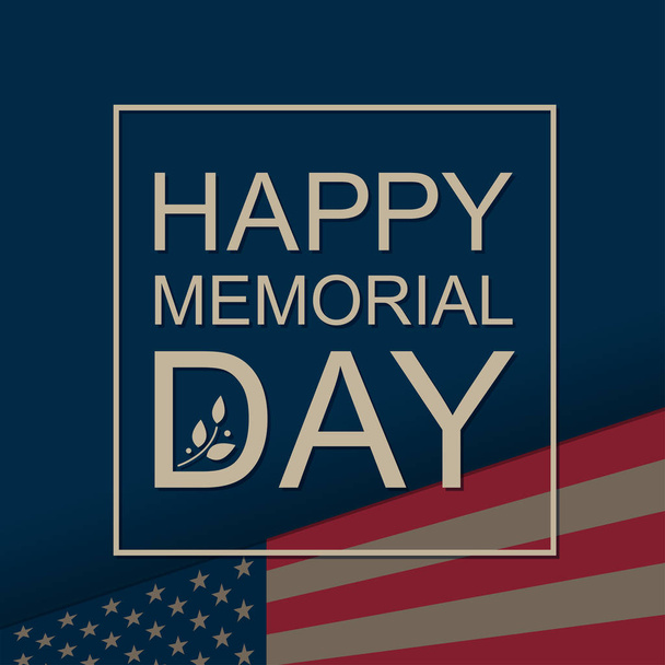 Memorial National American Day  - Vector, Image