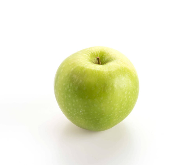 Green apple on white background - Photo, Image
