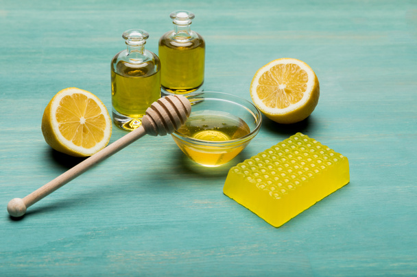 Homemade honey soap  - Photo, Image