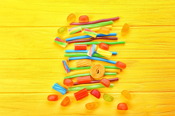 Tasty jelly candies  - Foto, Imagem