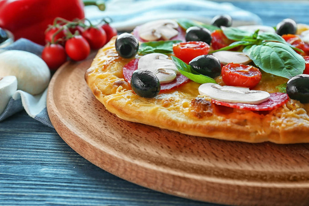 Tasty italian pizza - 写真・画像