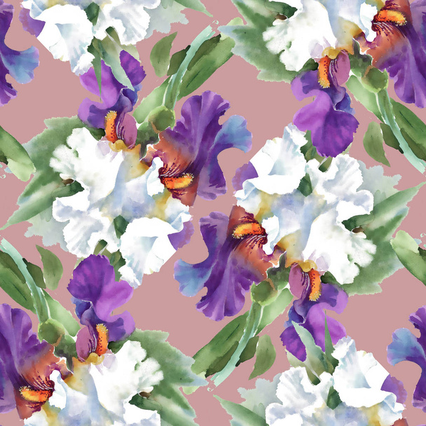 beautiful floral pattern - 写真・画像