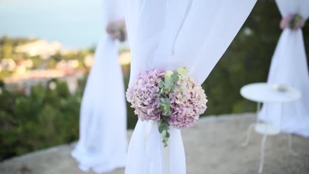 Церемонія одруження на оглядовому над Спліт, на горі в Кро - Кадри, відео