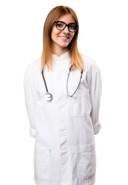 Jovem médica mulher com óculos
 - Foto, Imagem