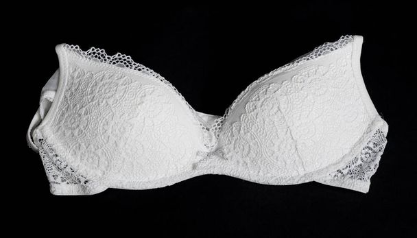 Beautiful white brassiere - Photo, Image