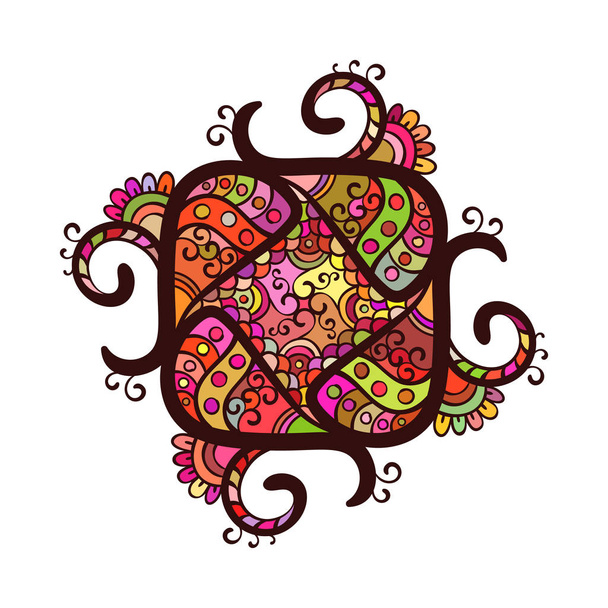 abstract ornamental mandala - ベクター画像