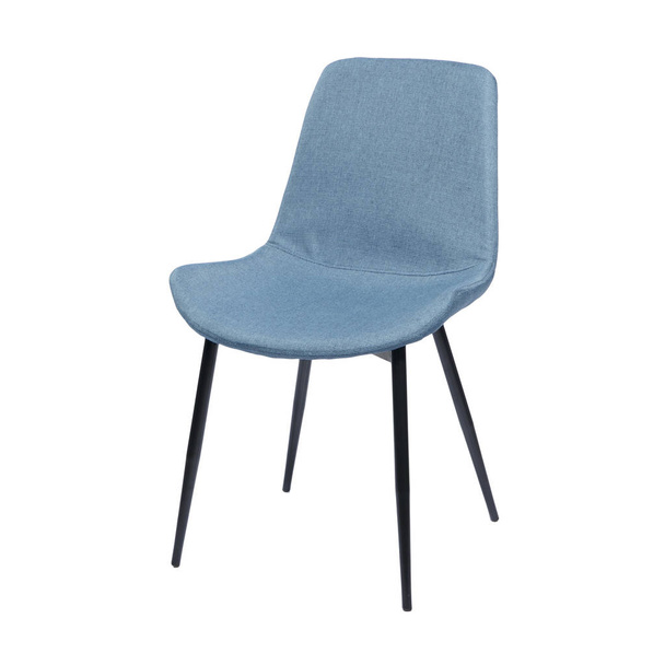Blue Chair isolated white background - Zdjęcie, obraz