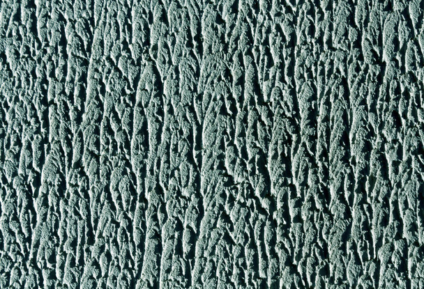 Cyan color plaster wall pattern - Photo, Image