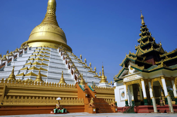 Mahazedi pagoda in Bago - Photo, image