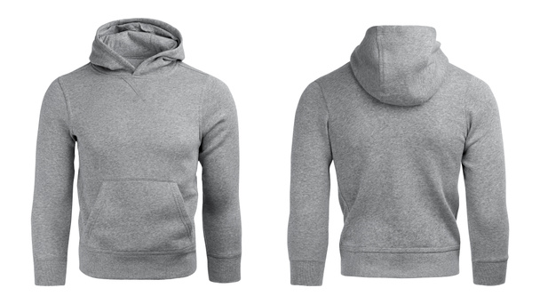 сірий светр макет, ізольований на білому тлі
 - Фото, зображення