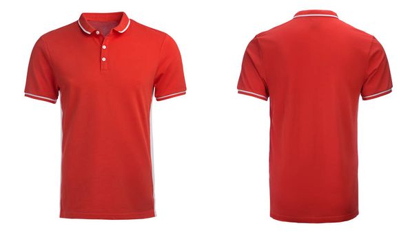 Piros póló, ruházat  - Fotó, kép