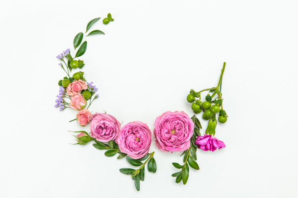 Hermosas rosas rosadas
 - Foto, Imagen