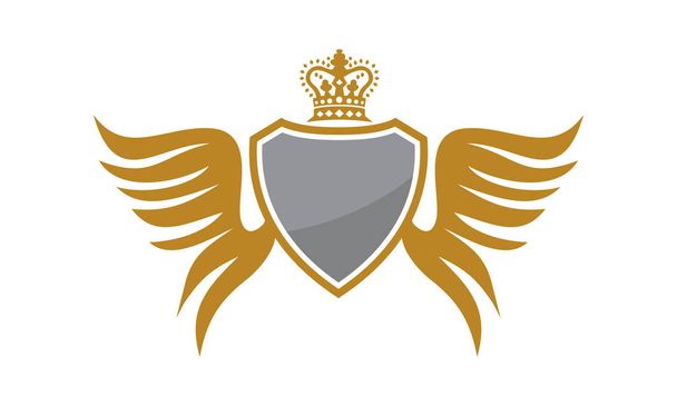 Escudo ala corona
  - Foto, Imagen
