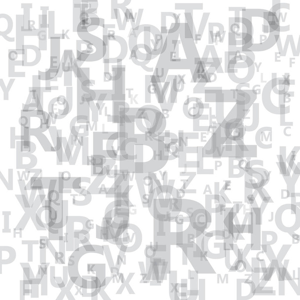 抽象的なアルファベットのベクトルの背景 - ベクター画像