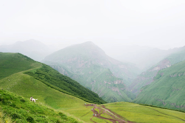 Mountains of the Caucasus - Fotoğraf, Görsel