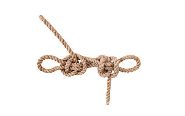 Marine knots isolated  - Photo, image