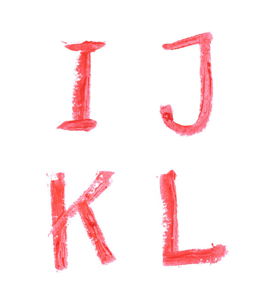 Set of letters isolated - Fotó, kép