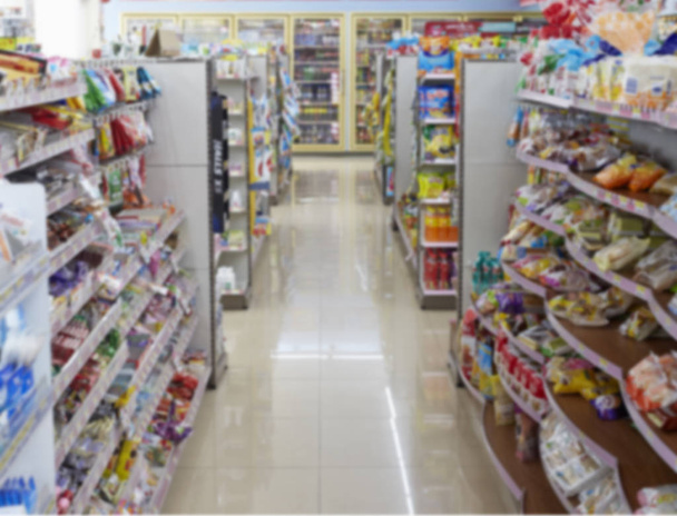 Supermercado loja borrão
  - Foto, Imagem