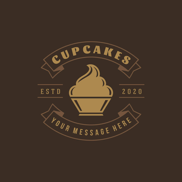 Αρτοποιείο κατάστημα λογότυπο πρότυπο διανυσματικού αντικειμένου για λογότυπο ή σήμα σχεδιασμός. - Διάνυσμα, εικόνα