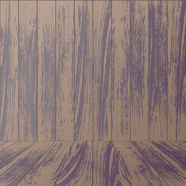 Wooden wall background - Vector, Image