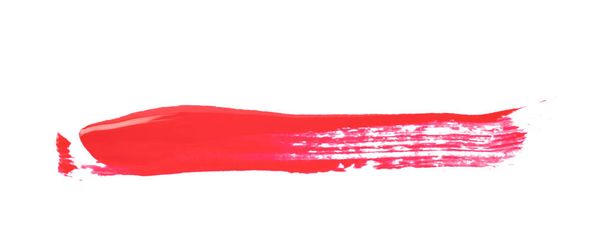 Line stroke of paint isolated - Photo, Image