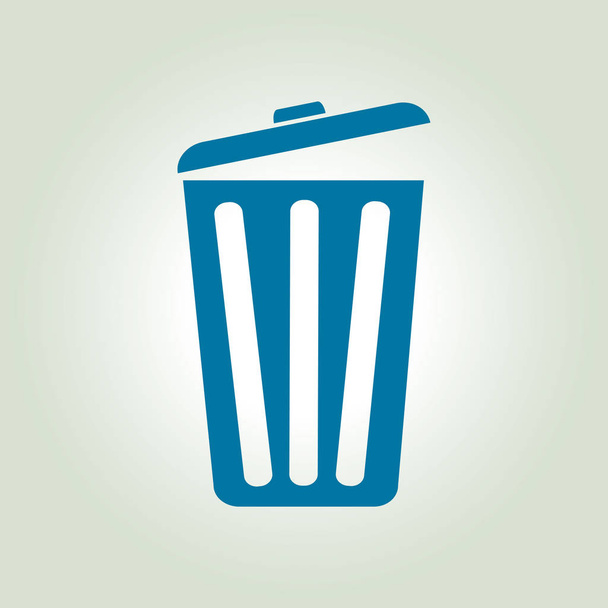 Σκουπίδια σήμα σύμβολο - Διάνυσμα, εικόνα