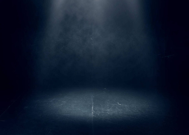 Close up of light beam at the empty stage with copy space - Photo, Image