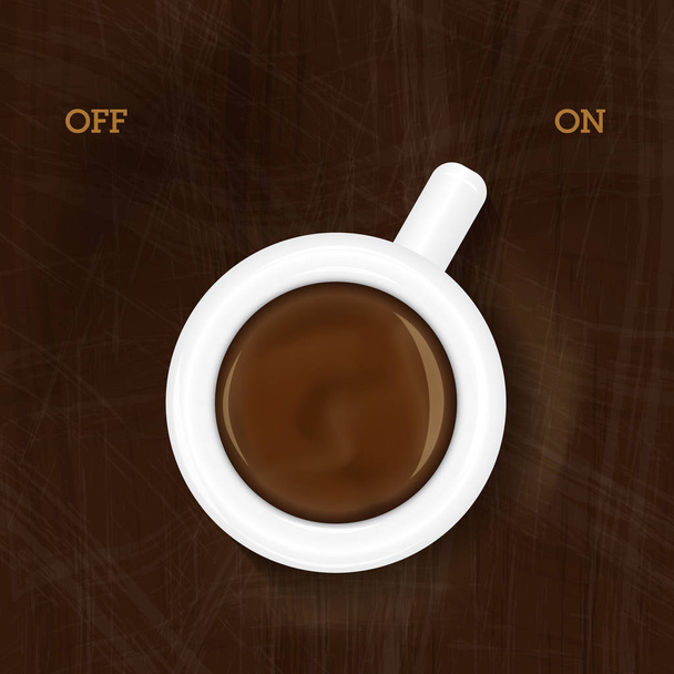 φλυτζάνι καφέ ανοιχτό - Διάνυσμα, εικόνα