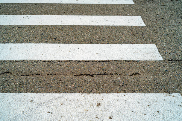 Zebra przejście dla pieszych - Zdjęcie, obraz