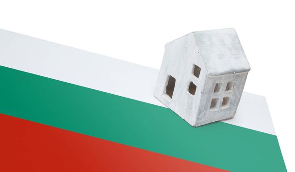 Huisje op een vlag - Bulgarije - Foto, afbeelding