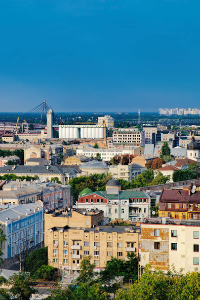 Schilderachtig uitzicht vanaf Zamkova Hill - Foto, afbeelding