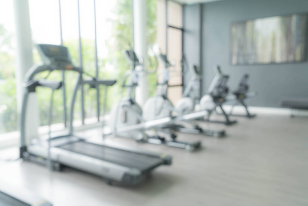 Abstract blur fitness gym and equipment  - Φωτογραφία, εικόνα