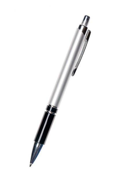 Ballpoint pen on white background - Photo, Image