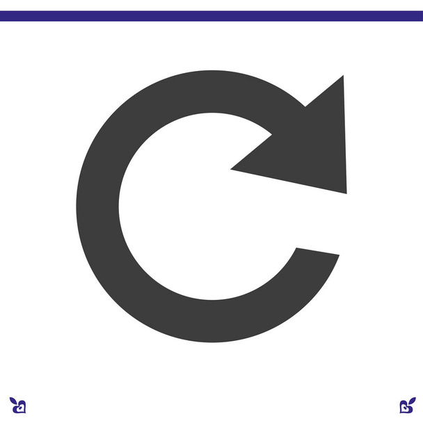 Reload web icon
 - Вектор,изображение