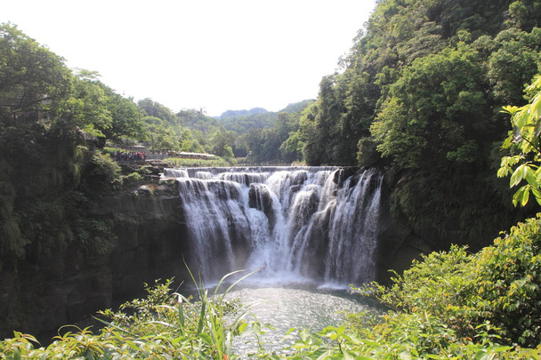 十分、台北、台湾で十分滝 - 写真・画像