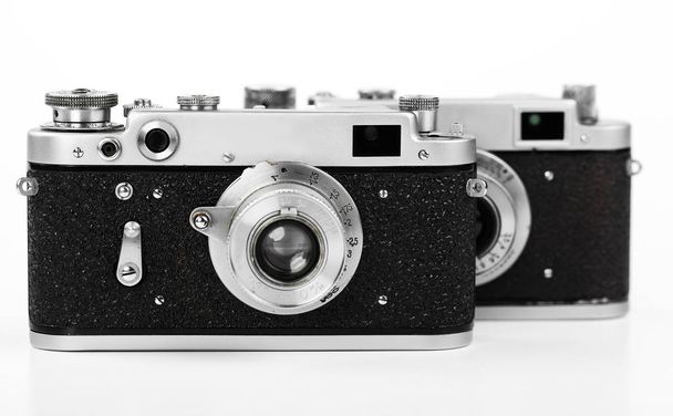 vieilles caméras gros plan - Photo, image
