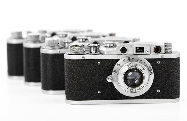 cámaras antiguas de primer plano - Foto, imagen