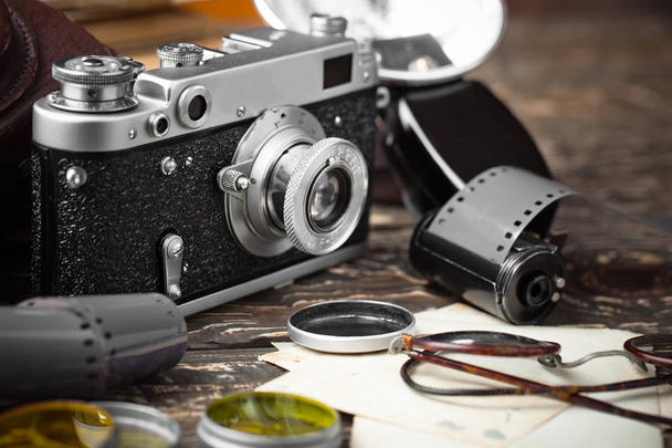Old cameras close-up - Фото, зображення