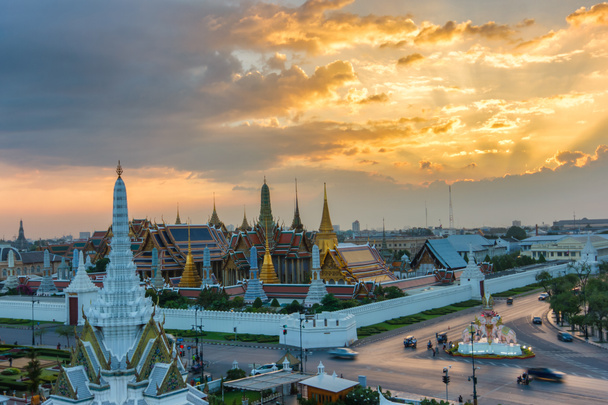 Wat Phra Kaew Ancien temple en Thaïlande - Photo, image