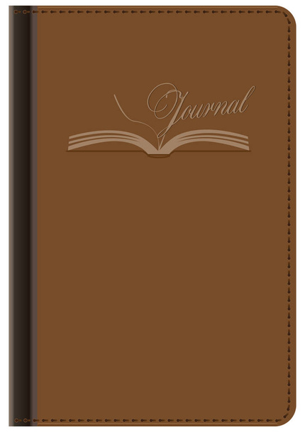 Classic Journal for office records - Vector, Image