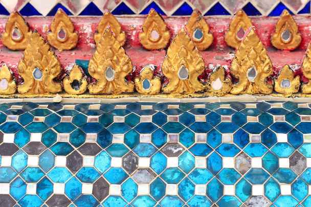 mozaika o thajském stylu na Wat Pho - Fotografie, Obrázek