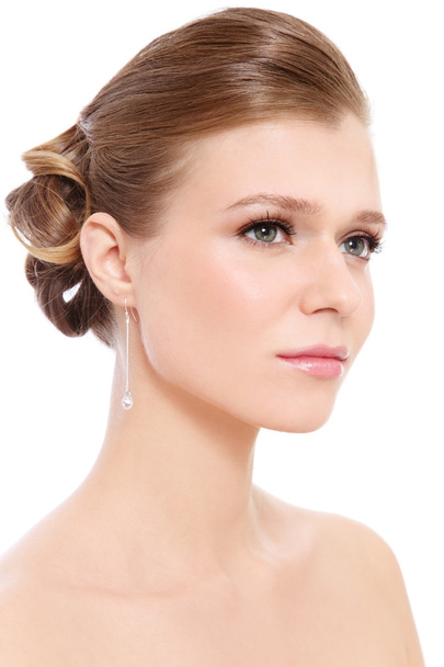 Prom make-up and hairdo - Foto, afbeelding