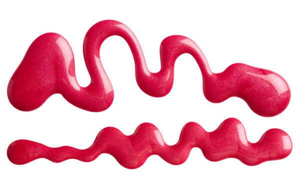 Punainen kynsilakka vuoto
 - Valokuva, kuva
